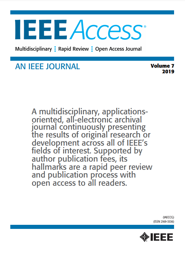 IEEE Access Template cover page